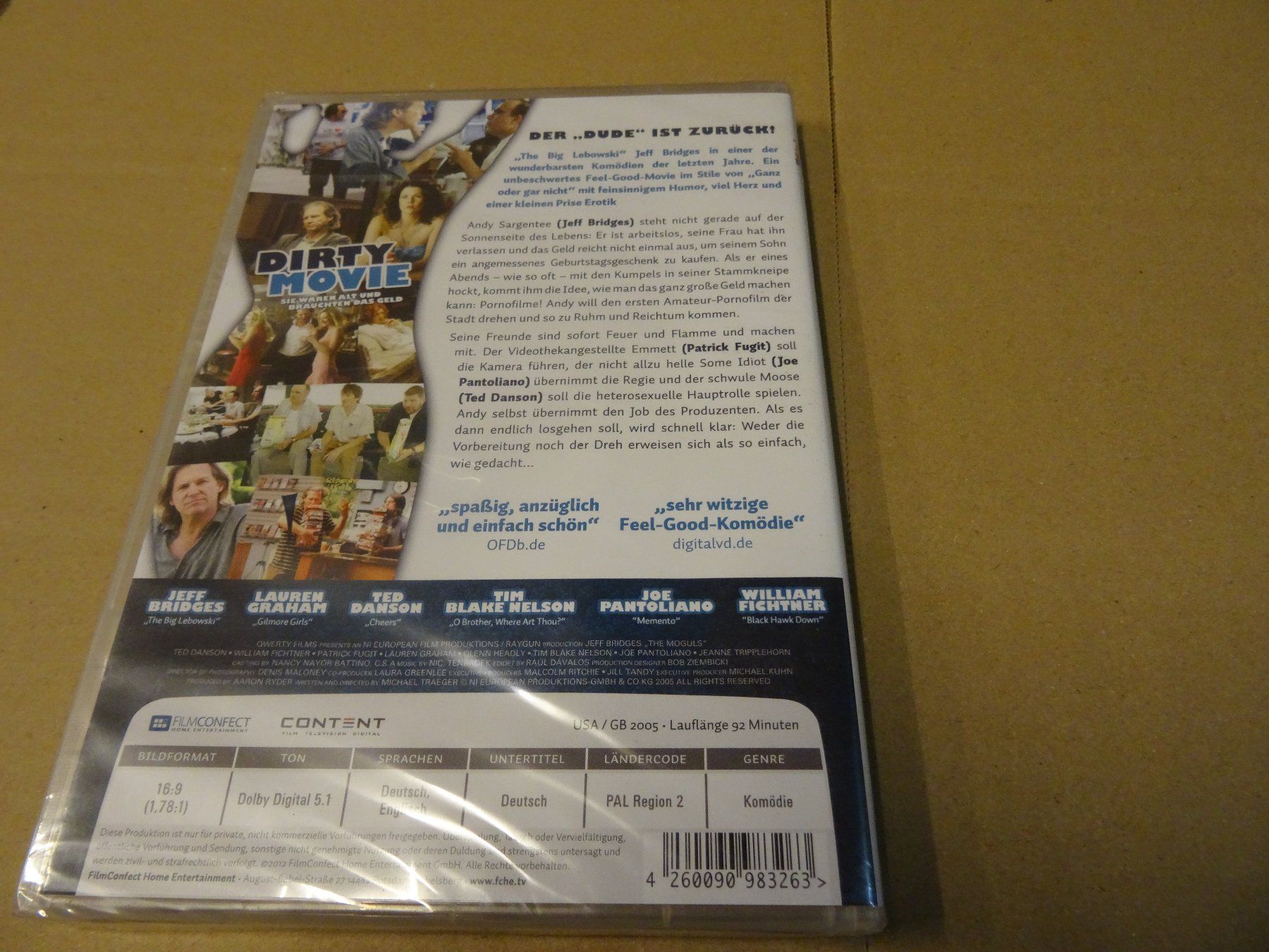 Tutti i DVDs: Dirty Movie DVD NEUWARE – Nuovo e nell'imballaggio originale da Olten venduto da Disc-Verkauf 1