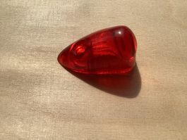 Rotes Rücklicht Häubchen, Velo, Vintage,
