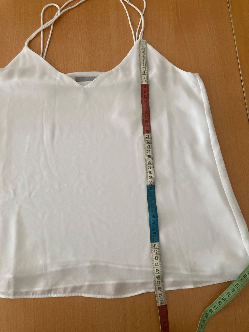 Tops: Top Träger-Shirt Weiss Grösse 38 – Gebraucht aus Gelterkinden von froggy80 4