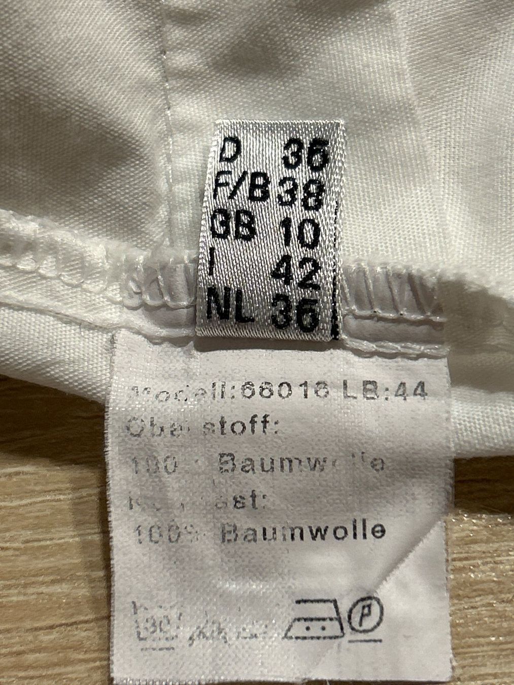 Krüger Camicette: Krüger Manufaktur Dirndlbluse weiss Gr.36 – Usato da Brunnen venduto da Nala2929 7