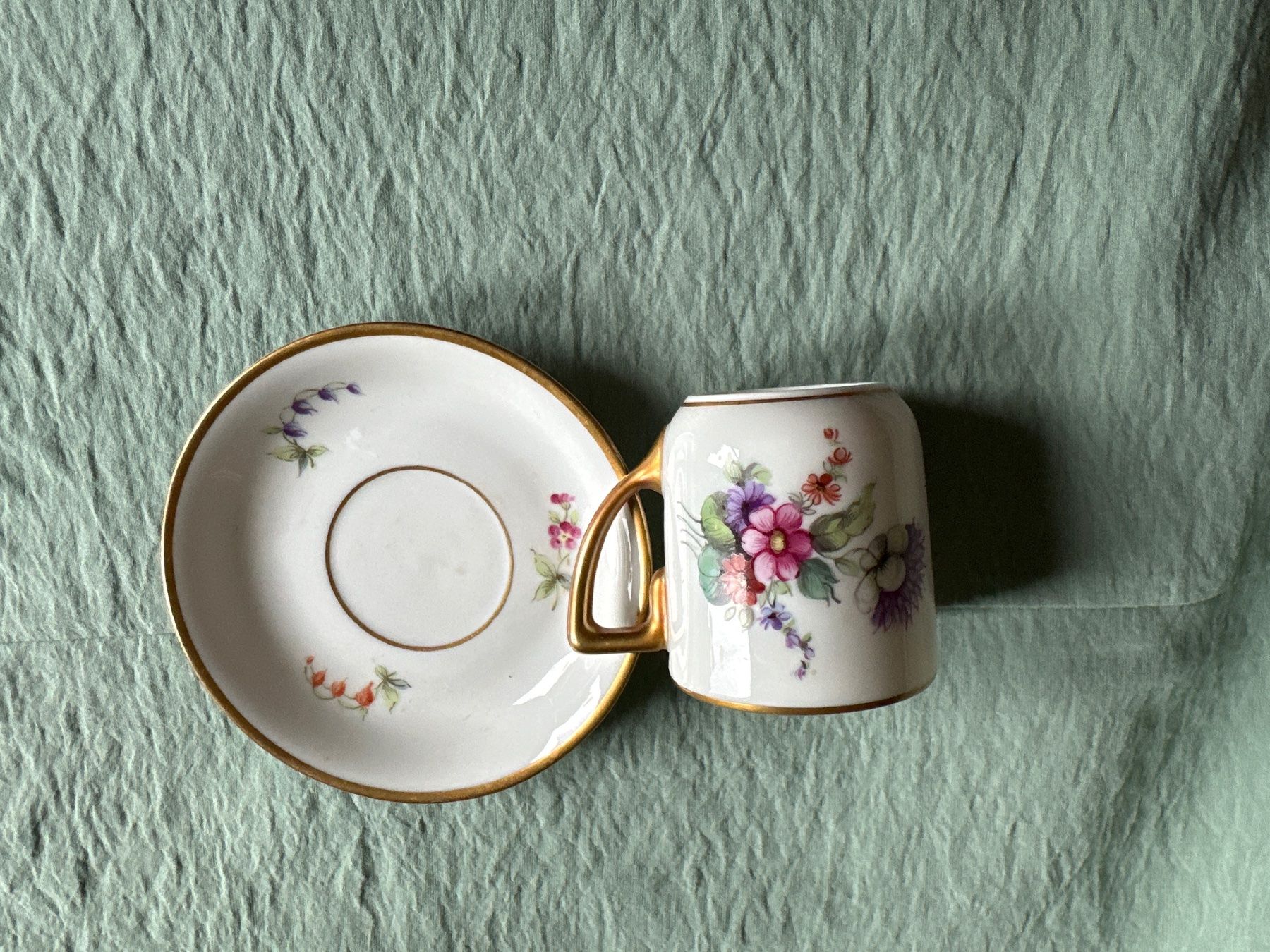 Rosenthal Tazze: Mokkatasse mit Unterteller, von Rosenthal – Usato da Basel venduto da Marlise015 3