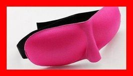 Augenmaske Augenbinde Luxus PINK Schlafmaske Bett Dunkel
