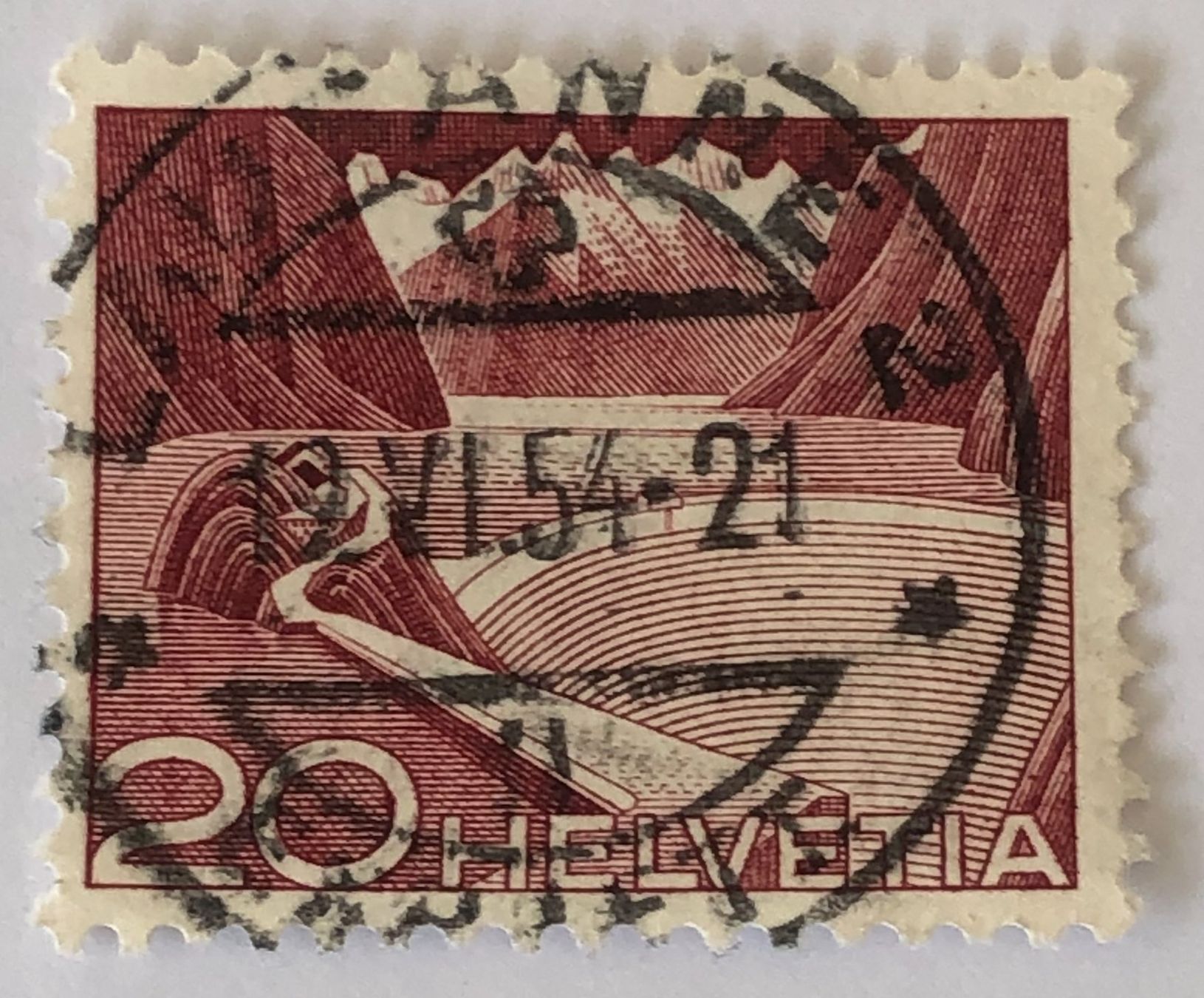 Tutti i francobolli: Nr.301 A mit Vollstempel Lausanne – Usato da Aarau venduto da Billa007