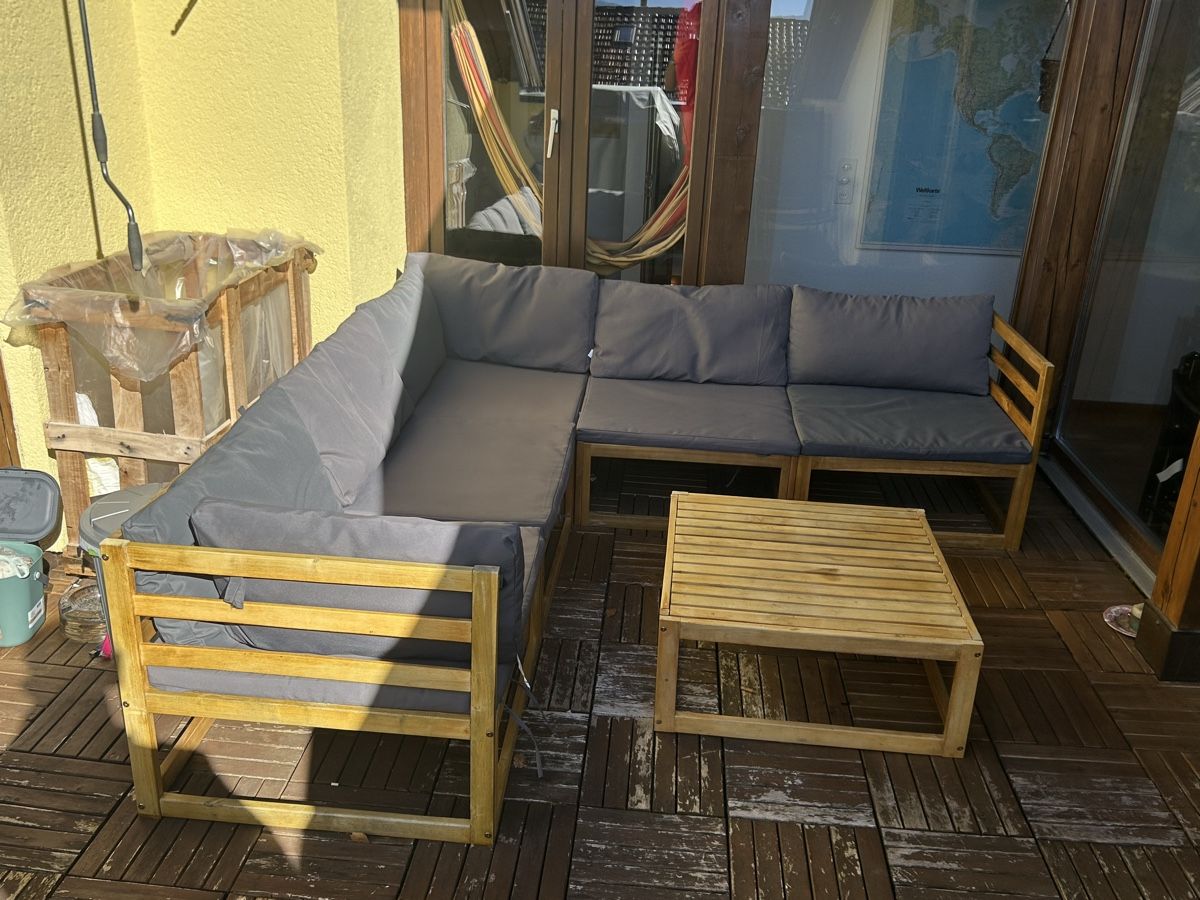 Sofas: Gartenlounge Akazie 6-teilig – Gebraucht aus Toffen von cel_r776 3