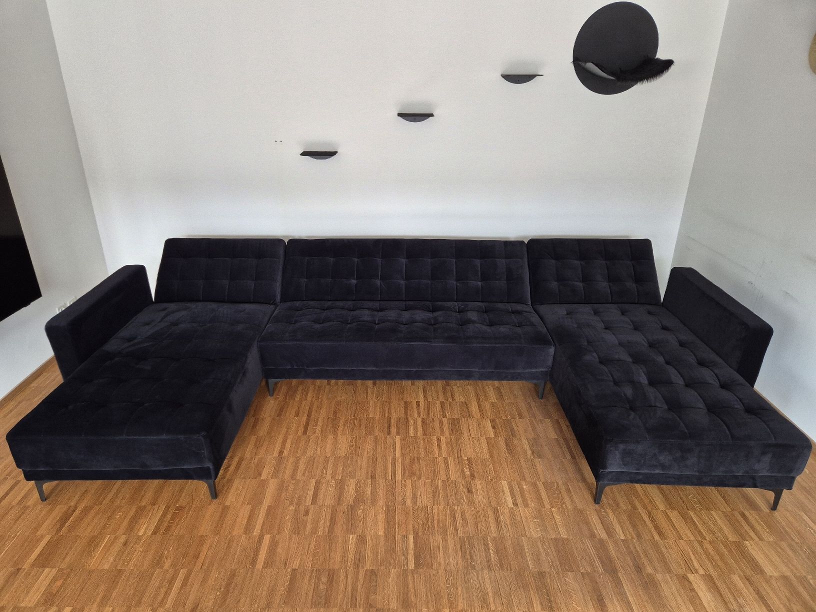 Beliani Divani: Grosses Ecksofa/Wohnlandschaft – Usato da Basel venduto da SBAW 1