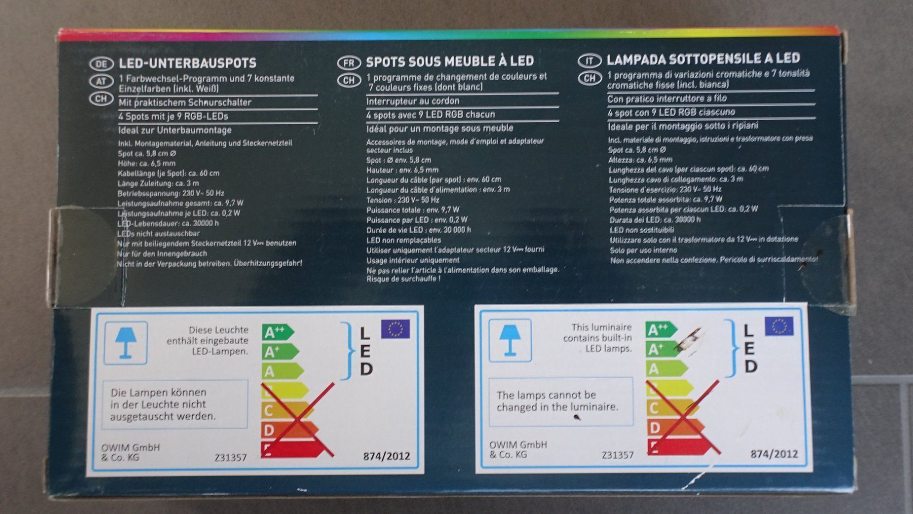 Lampade: LED Unterbauspots – Nuovo e nell'imballaggio originale da Ottikon venduto da nag-champa77 2