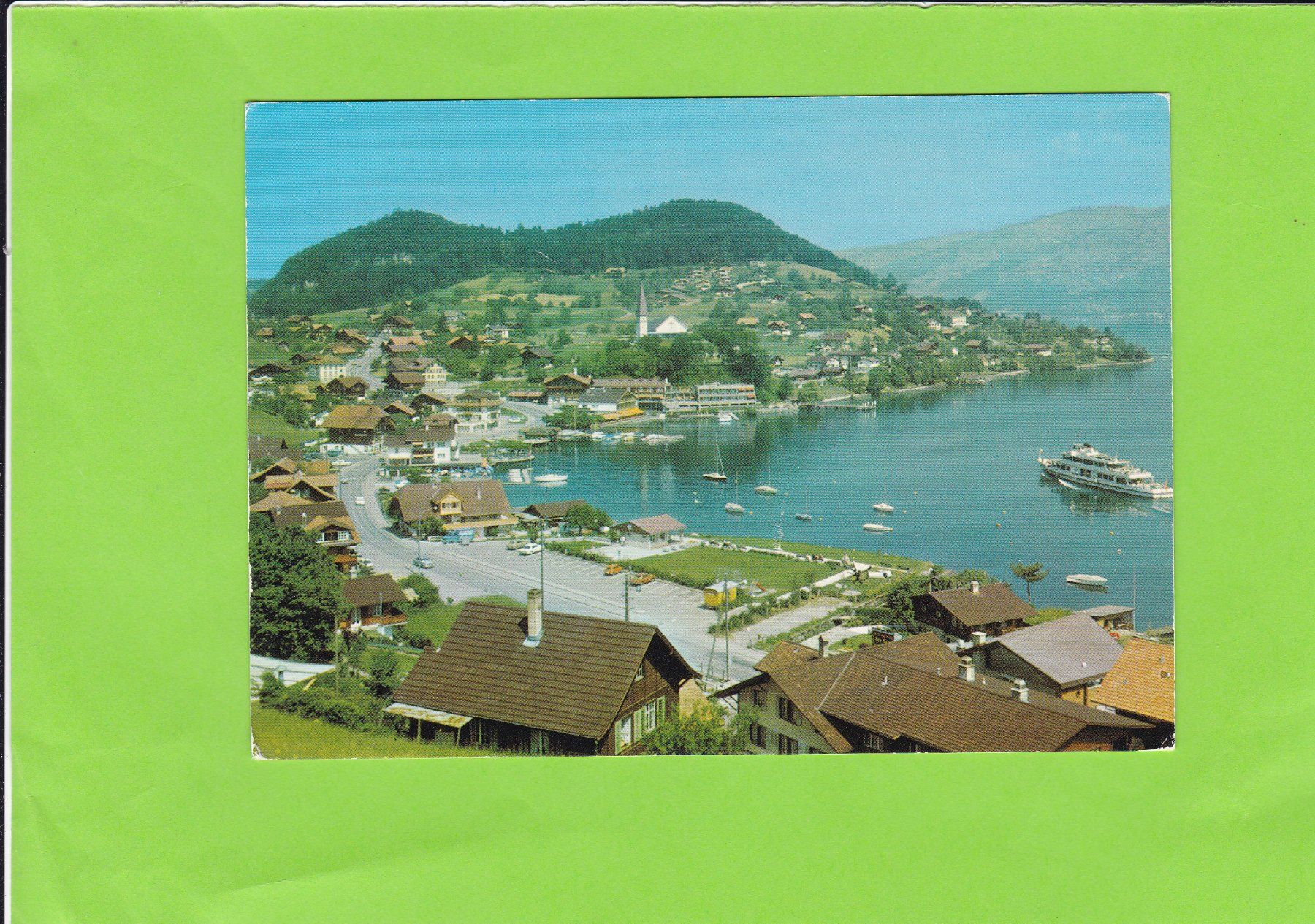 Cartoline postali: Faulensee-Thunersee – Usato da St. Peterzell venduto da neckertal