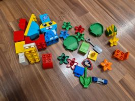 Lego Duplo Steine Set - Blumen Stuhl Gemüse Bäume etc K11