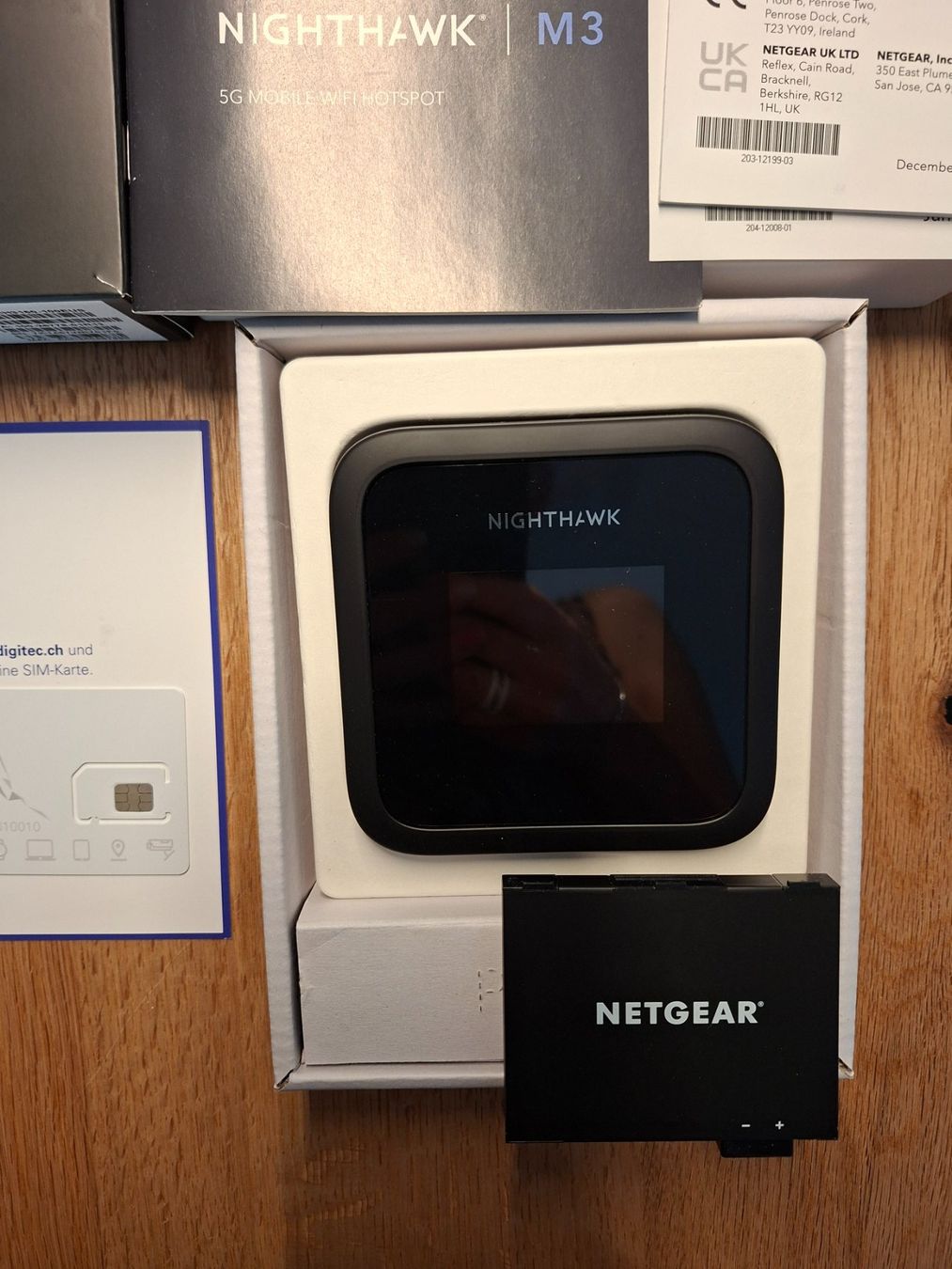 Modem & Router: NETGEAR Nighthawk M3 5G Mobile WiFi Hotspot – Usato da Deitingen venduto da rotgelbblau01 1