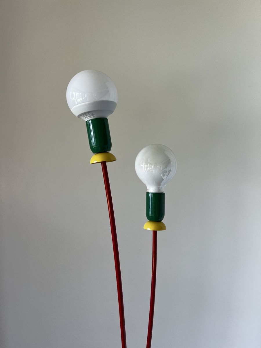Lampade: Memphis Style Vintage Floor Lamp - 80s Postmodern – Usato da Oberägeri venduto da Theonose74 3