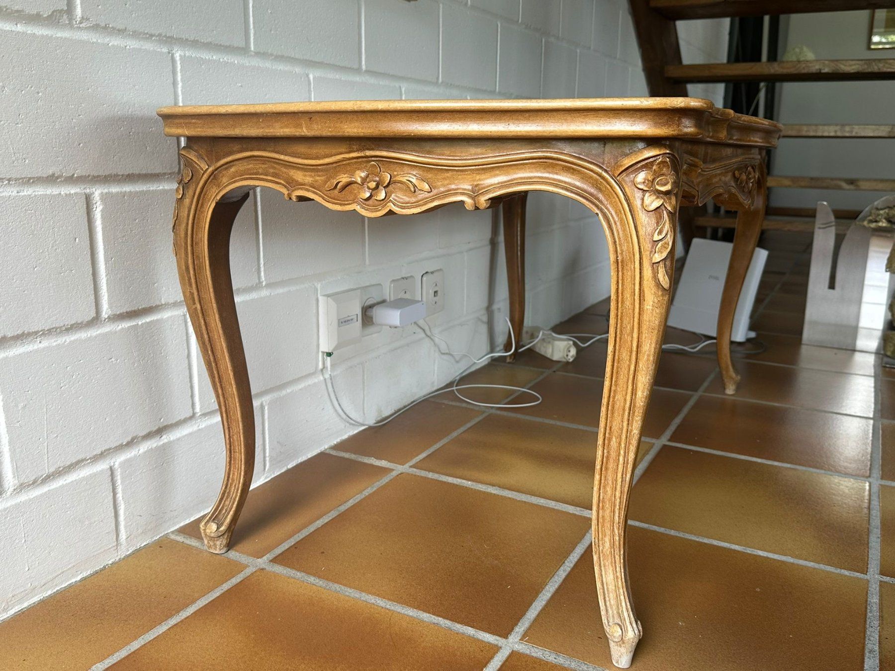 Tische: Vintage Verglaster Tisch – Gebraucht aus Thun von Gnoli5 1