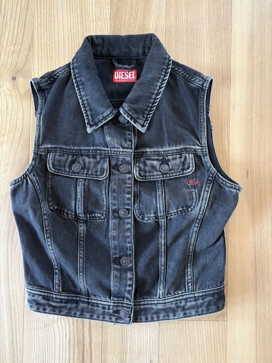 Diesel Gilet & Giacche senza maniche: Diesel Jeans Weste Gr. M – Nuovo (secondo la descrizione) da Basel venduto da Magali82