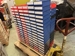 %194 Stk neue TRESTON Lagerschubladen in div Farben