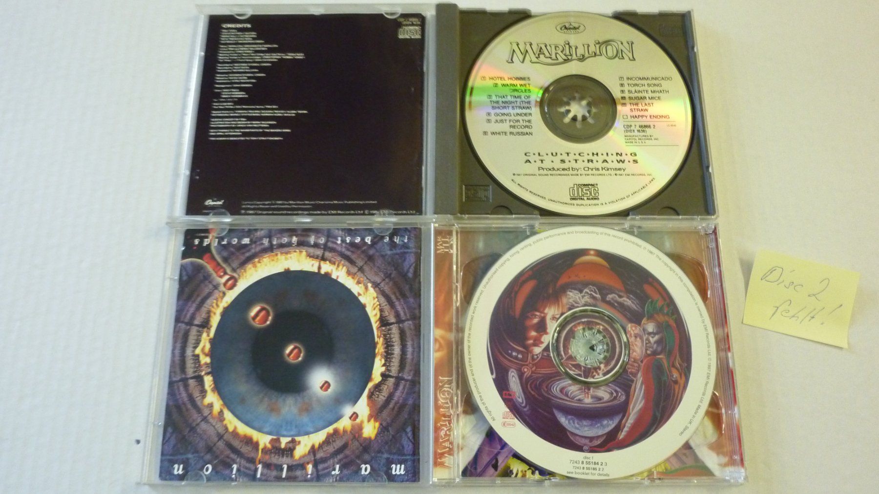 CDs: Marillion – Gebraucht aus Weesen von Speerbezirk 1