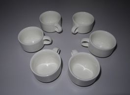 6 Villeroy & Boch Perimeter Espressotassen stapelbar
