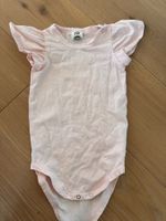 Rosa/apricot ärmelloser Body, 6-9M, 68, Müsli