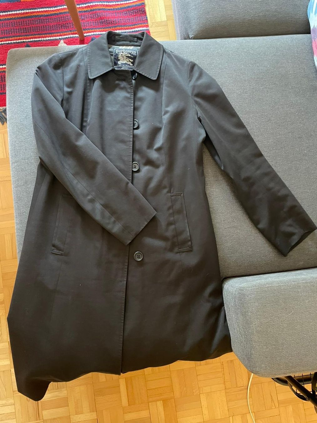 Burberry Cappotti: Vintage Burberry Mantel schwarz – Usato da Basel venduto da luc_m799 3