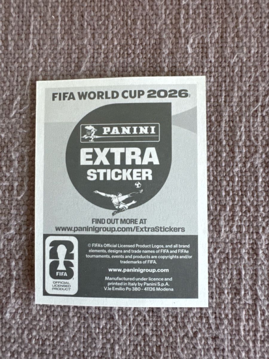 Panini Carte collezionabili: WM 2026 Panini extra Sticker Luka Modrić Bronze – Nuovo (secondo la descrizione) da Zürich venduto da Stg7 2