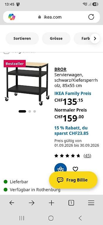 Sidecar: Ikea Wagen Bror – Usato da Römerswil LU venduto da Helfenstein6027 4