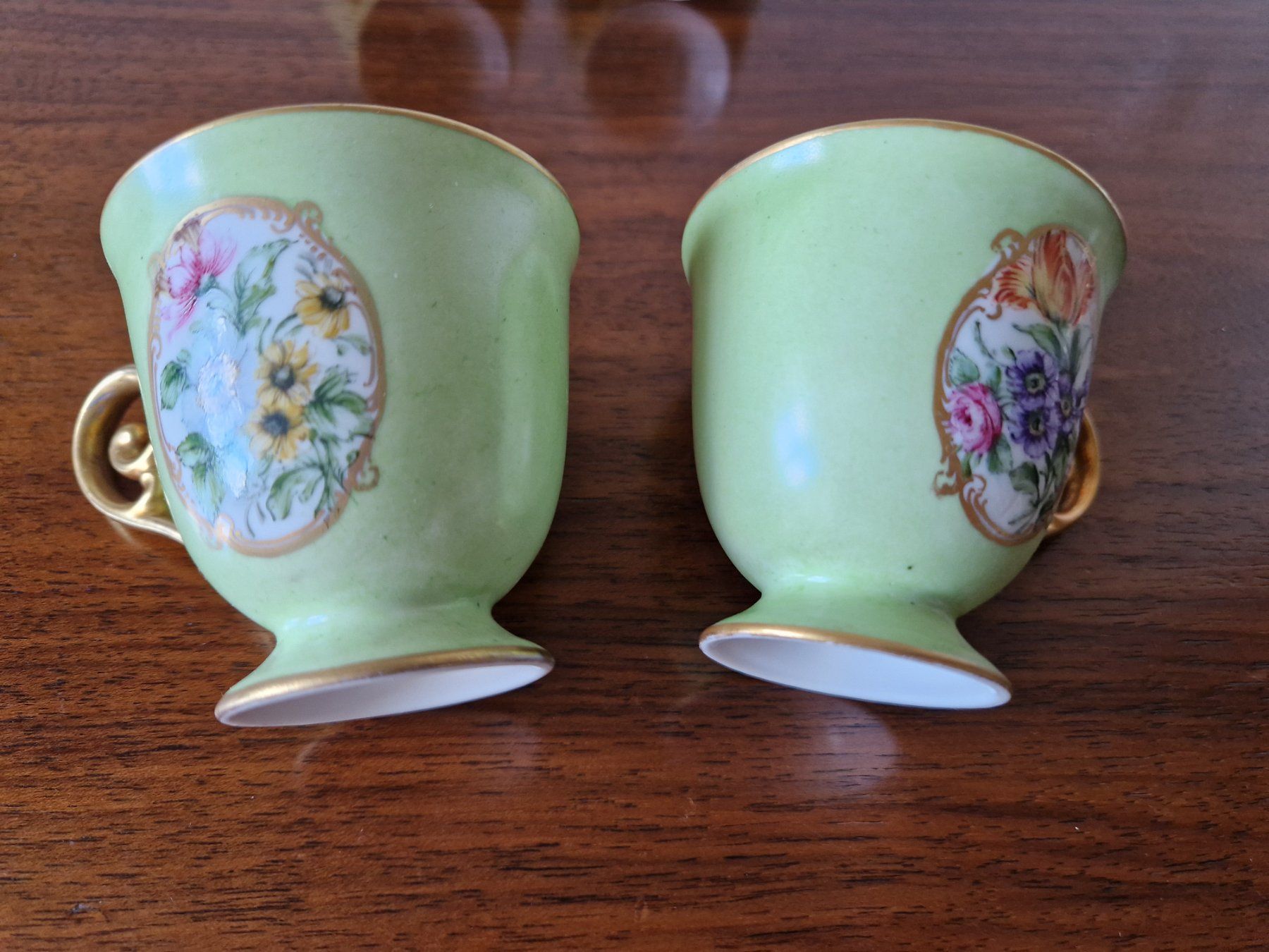 Set di piatti: Kaffee/Espressotassen Bavaria – Usato da Bern venduto da Antikbatik 4