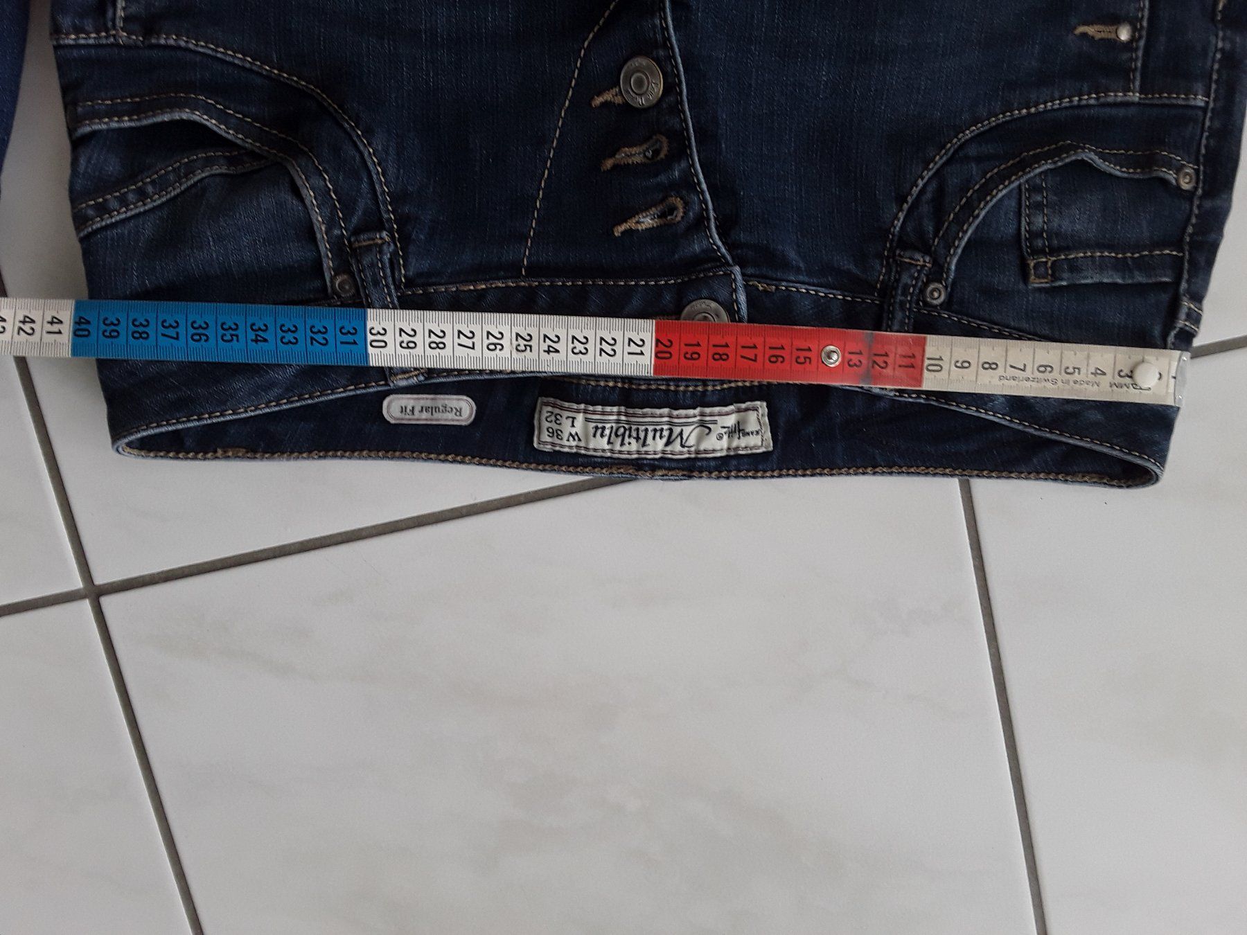 Jeans: 2Paar MULTIBLU DENIM Hose Gr. 36 – Gebraucht aus Heimberg von Samprof 4