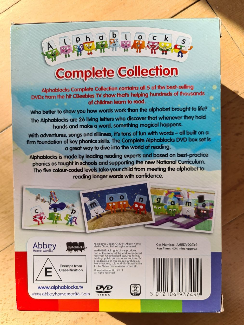 Tutti i DVDs: Alphablocks DVDs, Complete Collection, Englisch lernen Spass – Usato da Wallisellen venduto da ast_2cxw 2