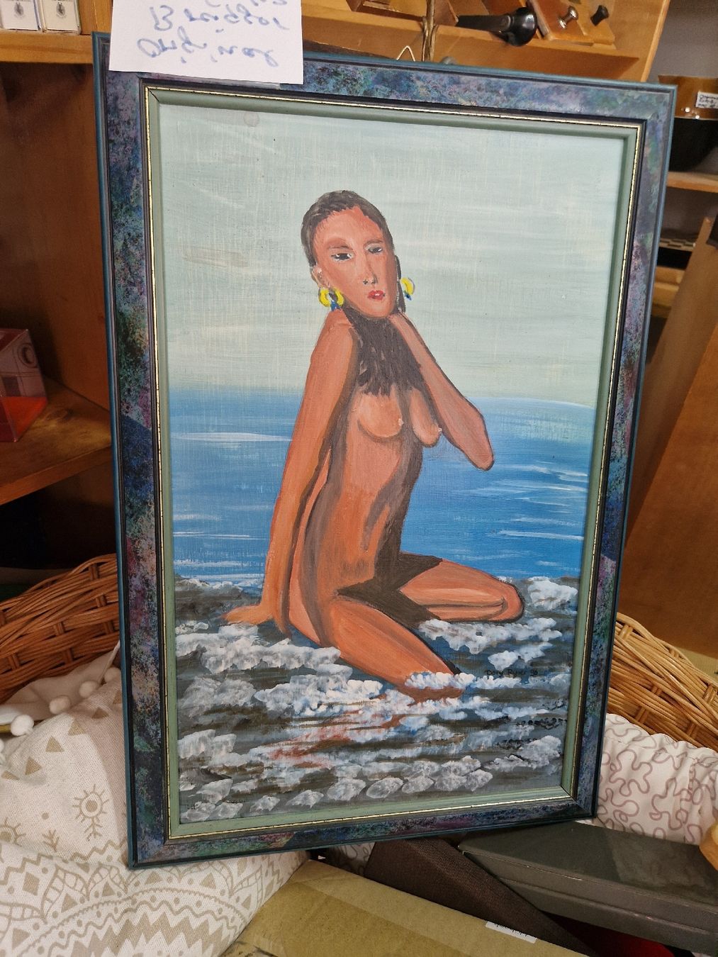 Gemälde: Gemälde "Irene" von Sigi Brägger-Spät, 1996 – Gebraucht aus Mörigen von Clio111 5