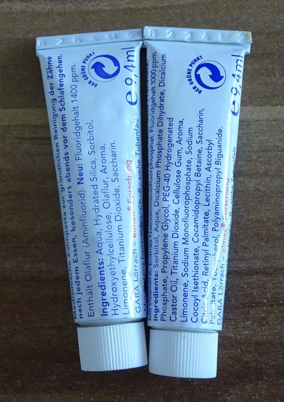 Cura dei denti: Je 9.4 ml aronal & elmex – Nuovo e nell'imballaggio originale da Wagenhausen venduto da Svema 1