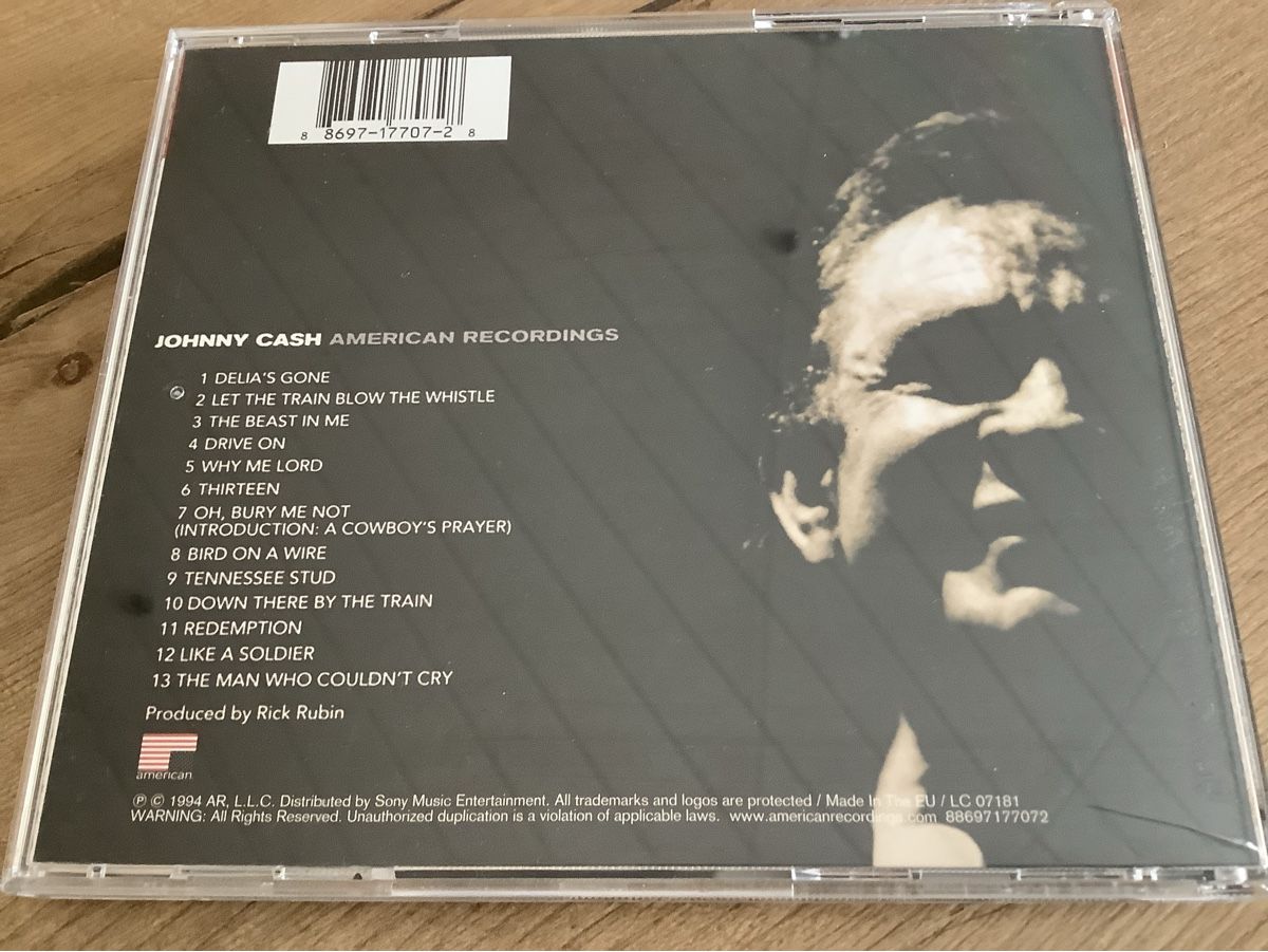 CD: Johnny Cash - American Recordings (CD) – Usato da herzogenbuchsee venduto da HIFIANER 1
