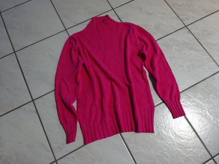 Schöner Long-Pullover/Zabaione