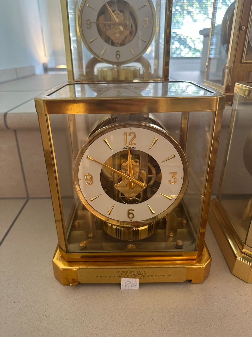 Jaeger-Lecoultre Orologi: Jaeger LeCoultre Atmos Texaco INC. 1959 – Usato da Luzern venduto da Idem63