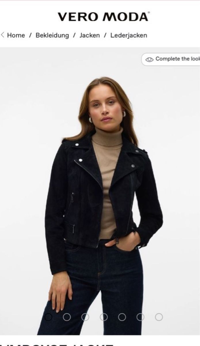 Vestes: Wirdlederjacke Schwarz, Grösse 38, NEU! – Neuf avec emballage d'origine à Niederglatt ZH par neunzehn82 1