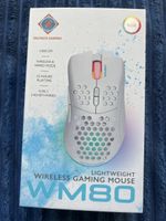 Gaming Mouse Deltaco WM80 super light in white