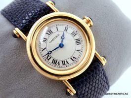 CARTIER DIABOLO 18K QUARTZ REF. 1440 LUXUS DAMENUHR