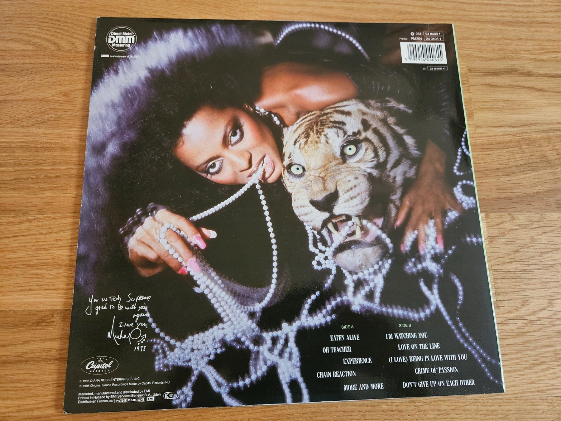 Dischi in vinile: Diana Ross - Eaten Alive - – Usato da Liestal venduto da tower01 1