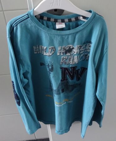 Gr. 128/134 Langarm-Shirt von S. Oliver