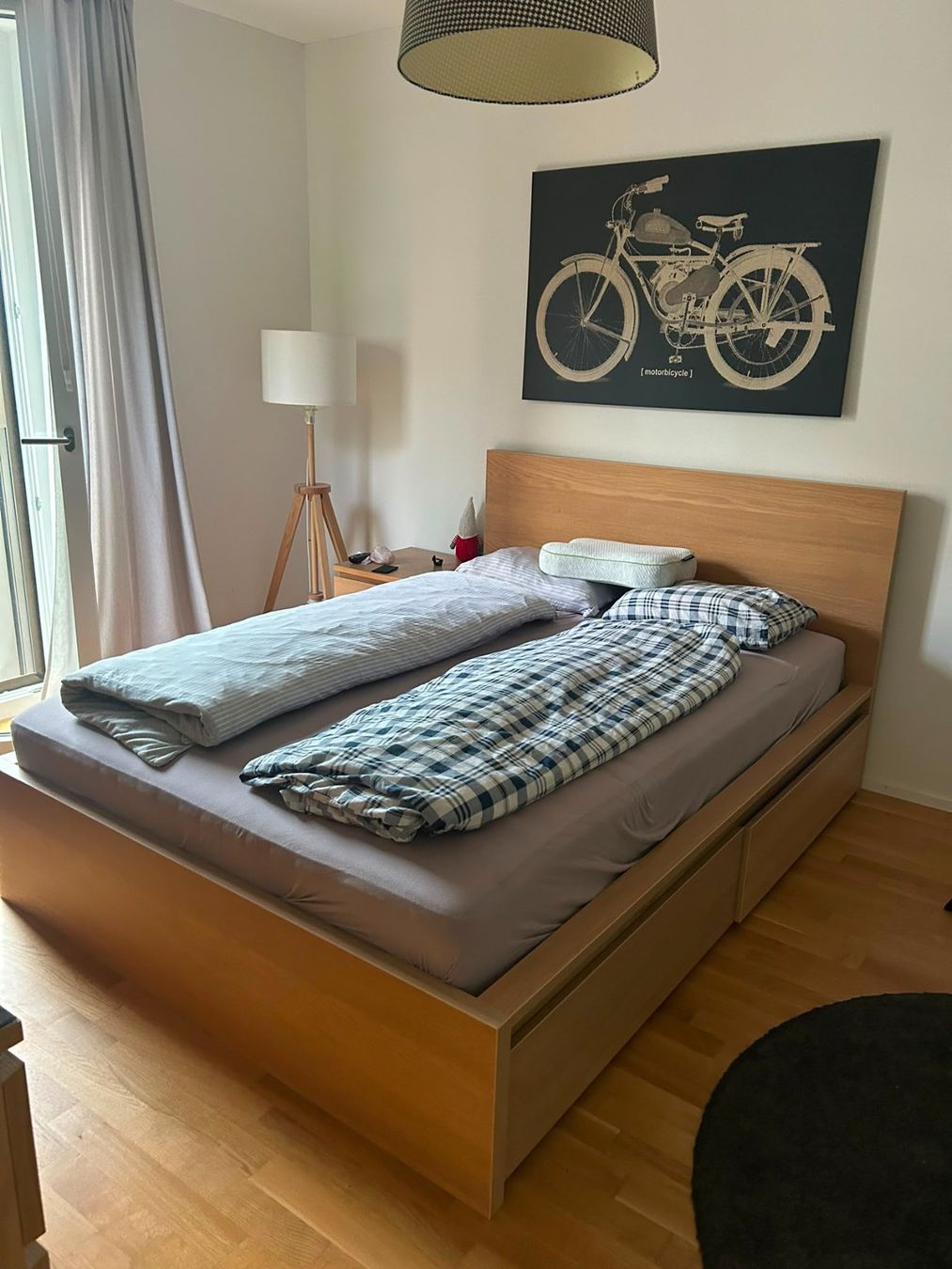 Letti: Doppelbett Eiche mit Schubladen guter Zustand – Usato da Bern venduto da nic_j75j 2