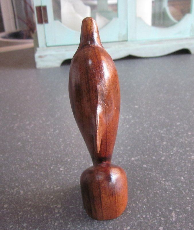Figuren: Vintage Holzfigur Delfin, Höhe 14 cm – Gebraucht aus Bischofszell von raika 2