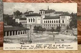 1905 - LAUSANNE L'Université