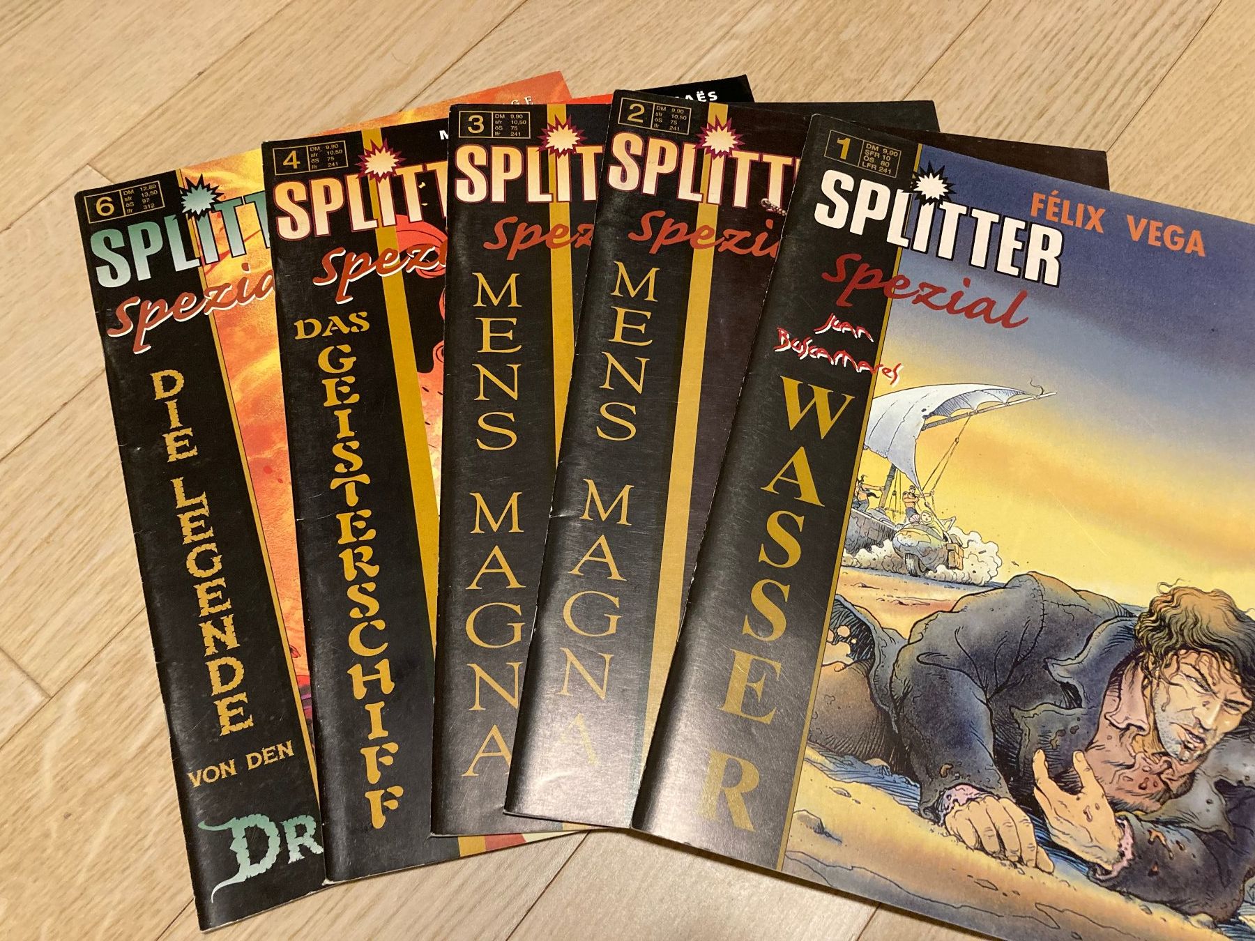 BD: Comichefte SPLITTER – D'occasion à Mauensee par Etrigan 4
