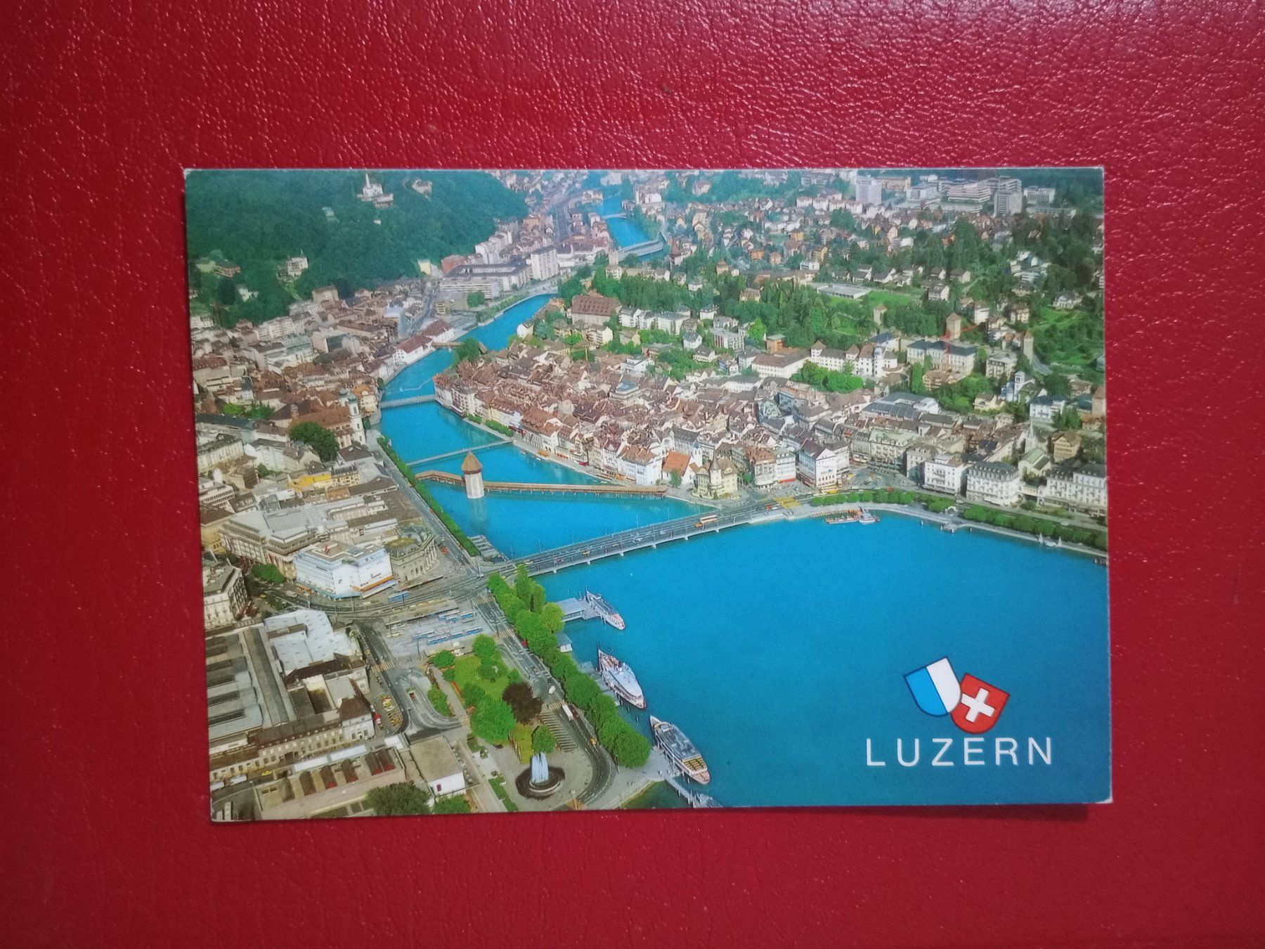 Cartoline postali: Luzern Flugaufnahme 1981 – Usato da Küttigen venduto da Melisch1000