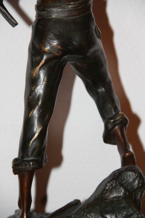 Sculture & Statue: Antique sculpture en bronze . – Usato da Praz (Vully) venduto da pikuluka1 7