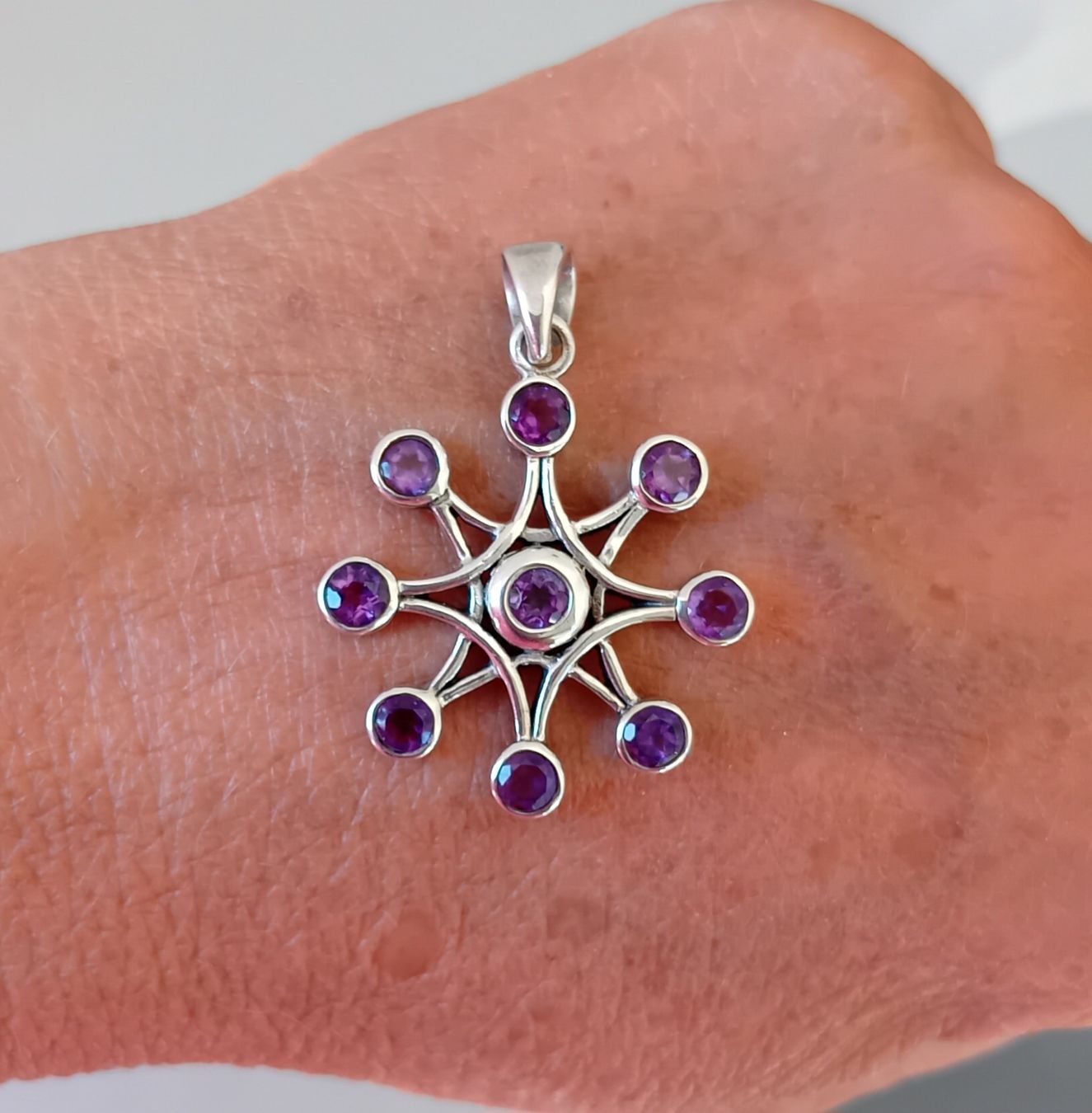 Ciondoli: Anhänger Silber mit Amethyst  – Usato da Stans venduto da wer_fd5f
