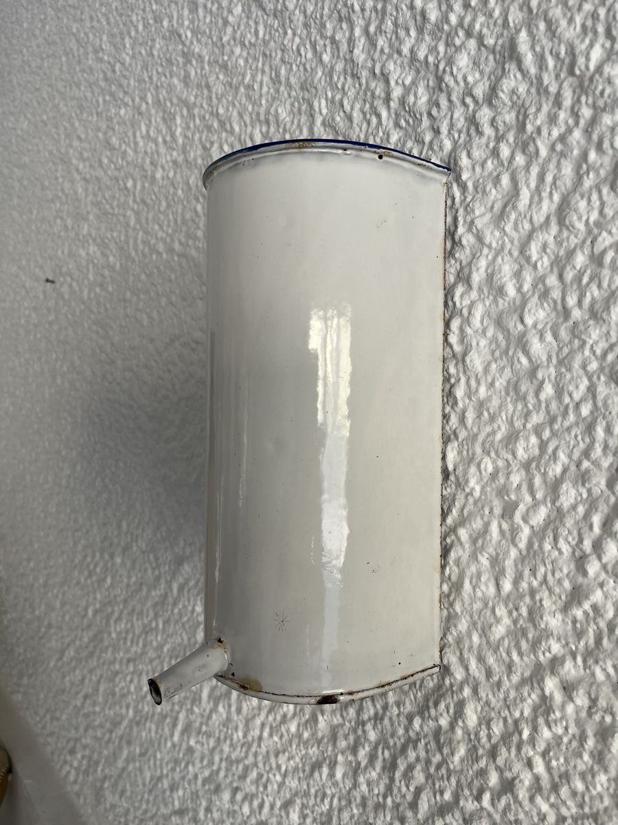 Tutte le decorazioni: Emaille Wandgefäss – Usato da Wetzikon ZH venduto da seli03 2