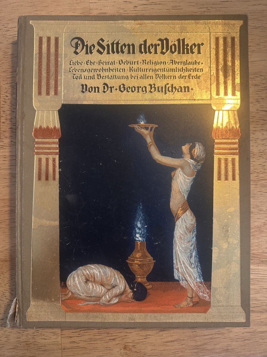 Libri: Die Sitten der Völker, Band 3 und 4 – Usato da Riehen venduto da fischre1