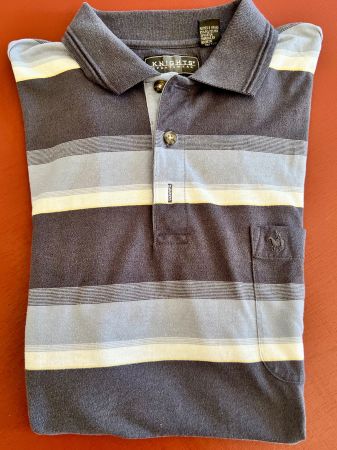 Vintage 90er Knights Sportswear Poloshirt Gr. L Top-Zustand