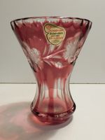 Vase kleine Bleikristall Vase   14 cm hoch 10 cm dm