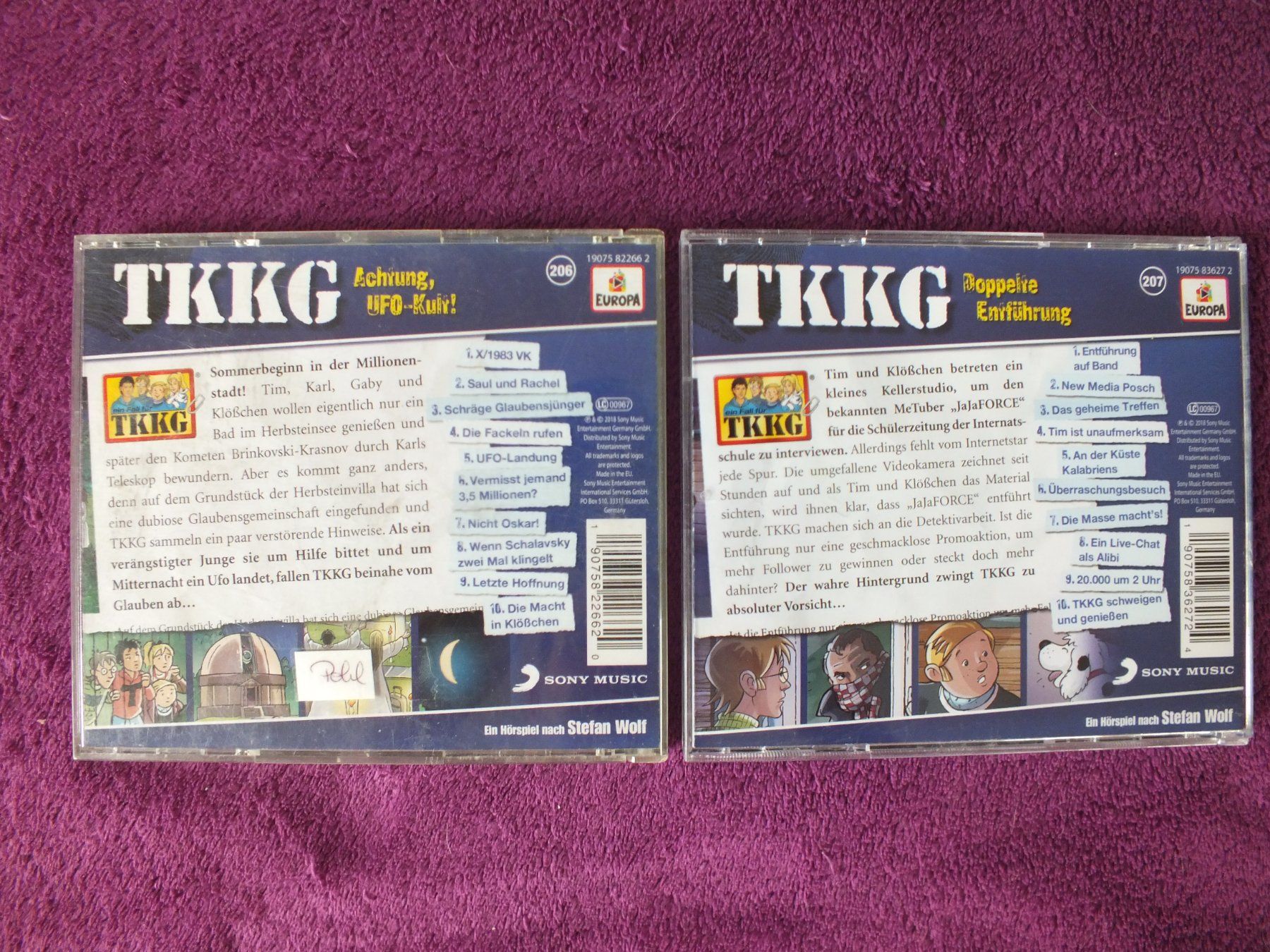 CDs: 6 - TKKG - Hörspiel - CD´s – Gebraucht aus Müllheim Dorf von Seeeule01 6