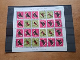Kehrdruckbogen PJ 1953 ** TADELLOS, ab 1.-!!!