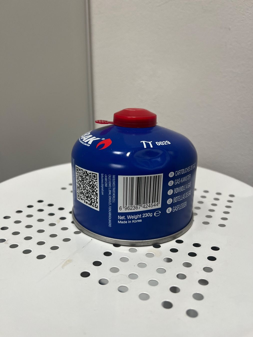 Gas-Geräte & -Technik: Gasflasche, QBAK, 230g – Neu und originalverpackt aus Grindelwald von wand_24 1